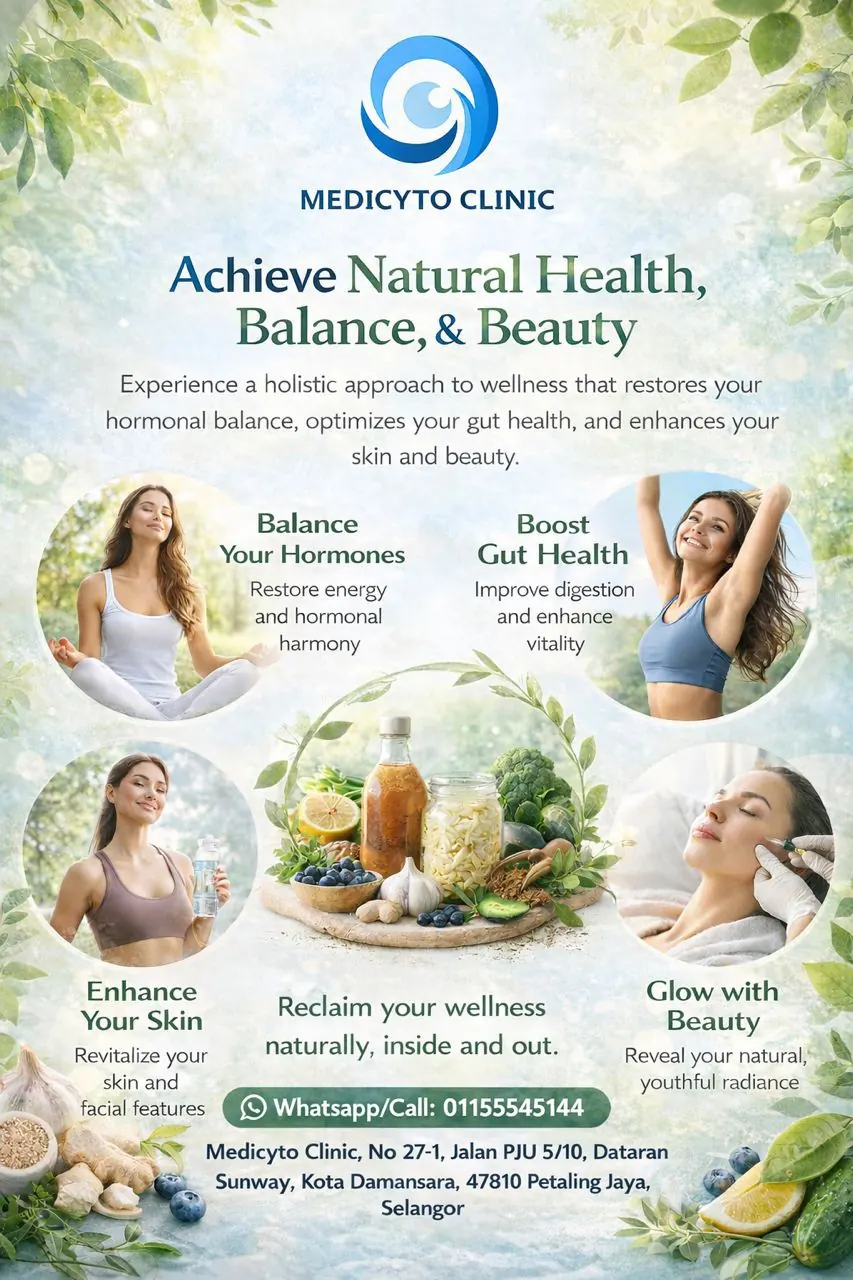 Achieve Natural Health, Balance & Beauty — Medicyto Clinic Holistic Wellness Programs